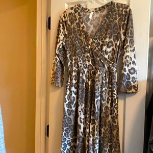 Cotton Dress with Pockets Sz S